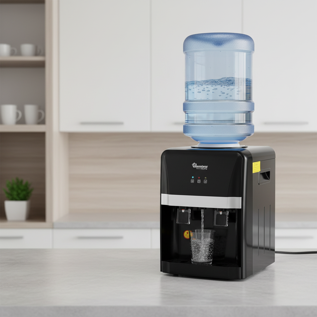 Ramtons Hot and Normal Table Top Black Dispenser – RM/776