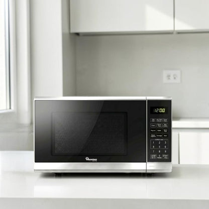 20L silver microwave grill RM/795 mirror finish digital control child lock glass turntable