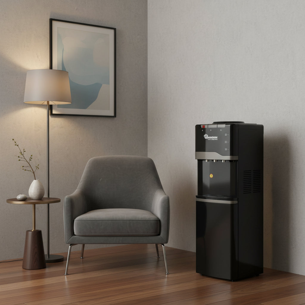Hot & Cold Free Standing Water Dispenser Black – RM/783