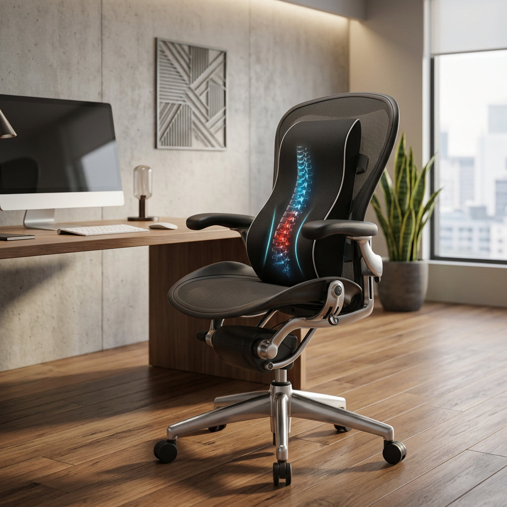 Memory Foam Backrest Support Cushion