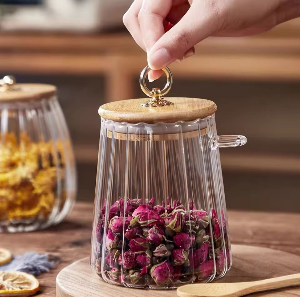 Glass Storage Jar