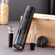 4in1 automatic corkscrew, foil cutter & vacuum stopper