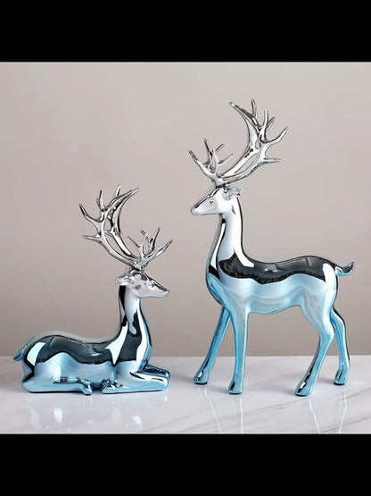 Gold Elk Deer Ornament