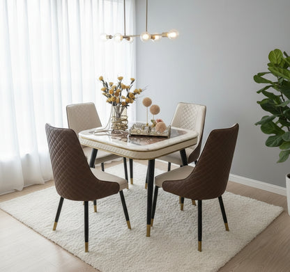 Square 4-Seater Dining Set