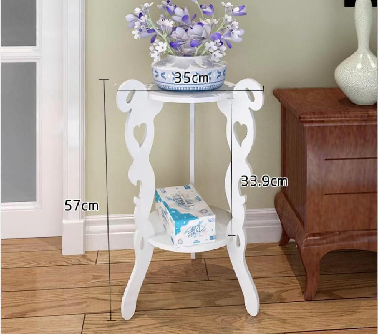 White Decor Table