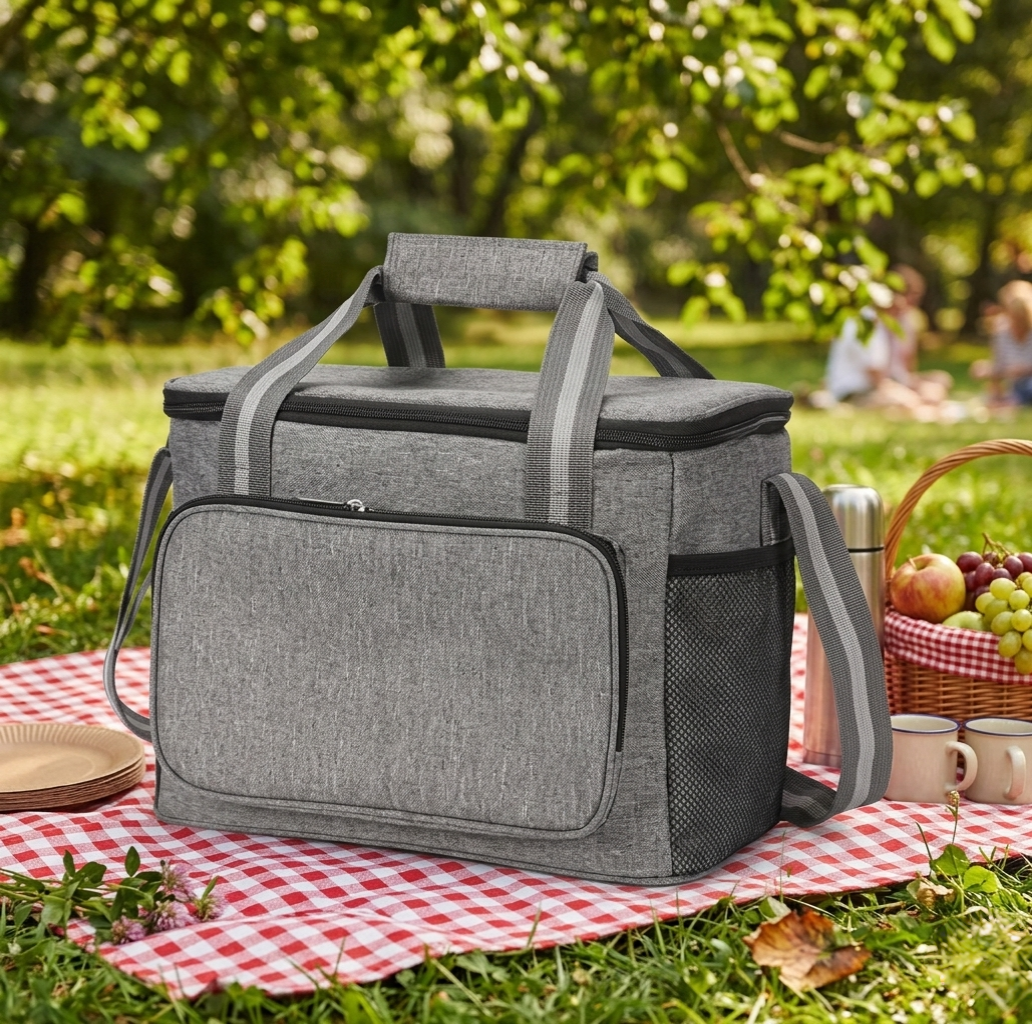 15L Portable Insulated Thermal Lunch Bag