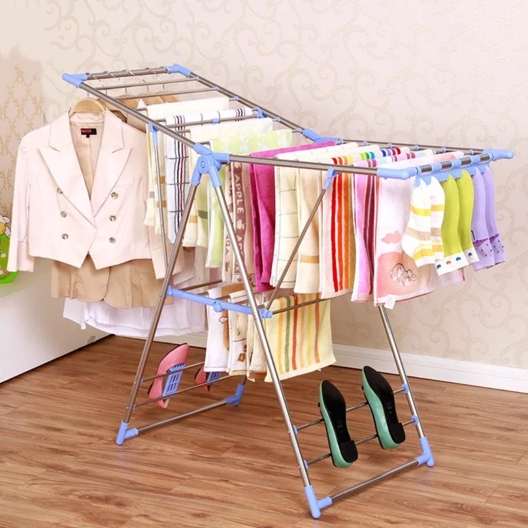 Folding Heavy Duty Laundry Rack