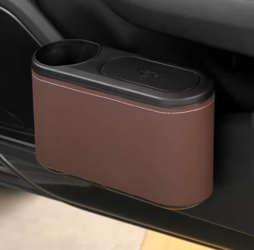2 in 1 Multipurpose Car Trash with A Storage Organizer
