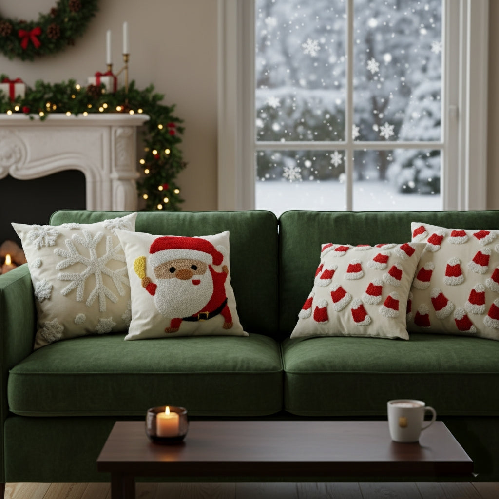 Christmas Throw Pillow Covers