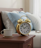 Twin Bell Retro Vintage Alarm Clock