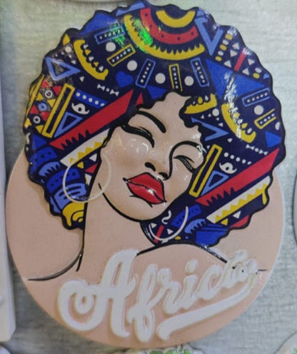 Africa Heritage Magnet Fridge Décor Cultural Souvenir
