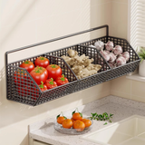 Wall-Mounted Kitchen Storage Basket