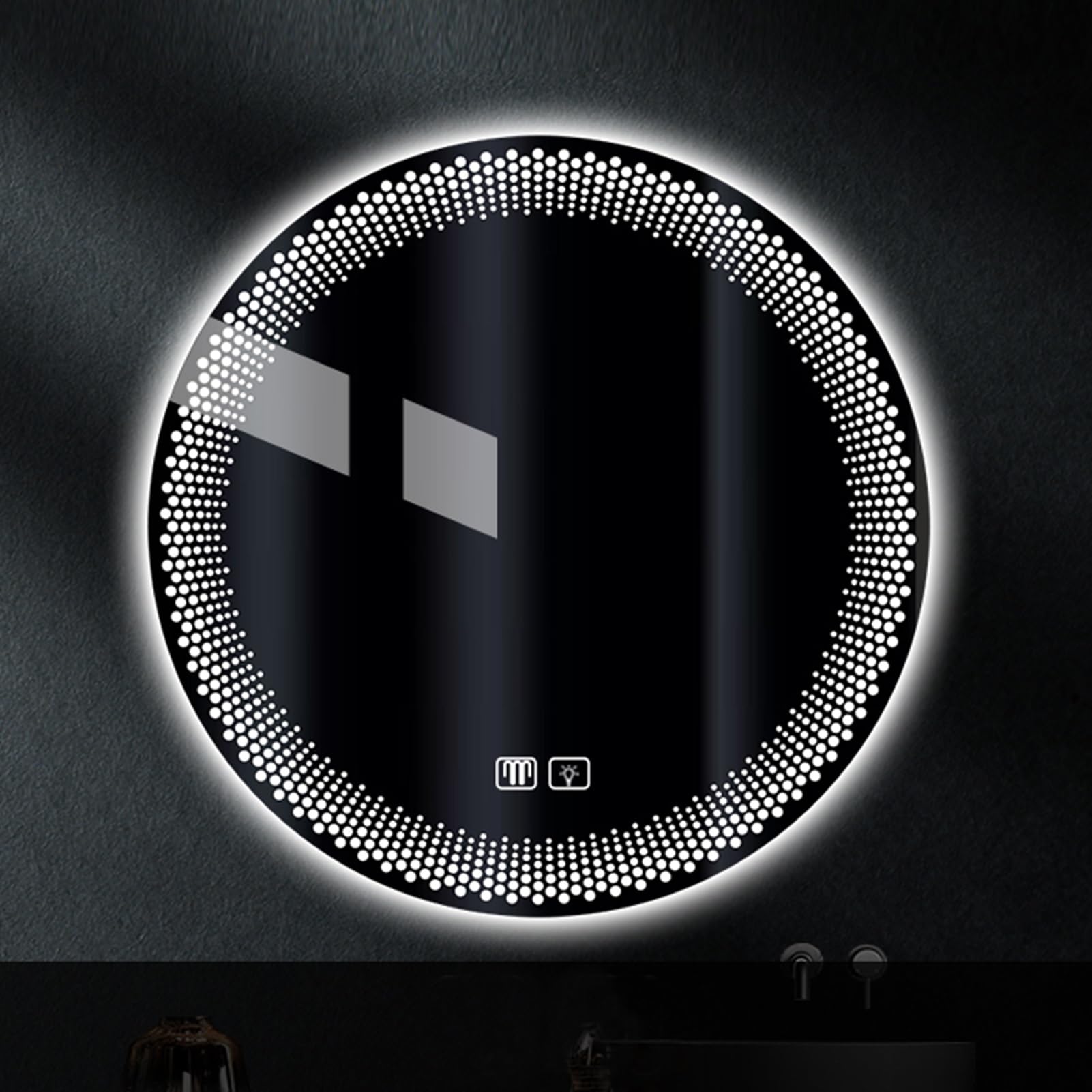 60X60CM Touch Sensor LED Mirror Light –ML LS17