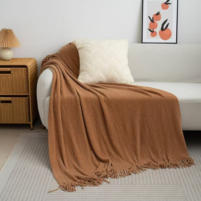 Nordic Knit Throw Blanket