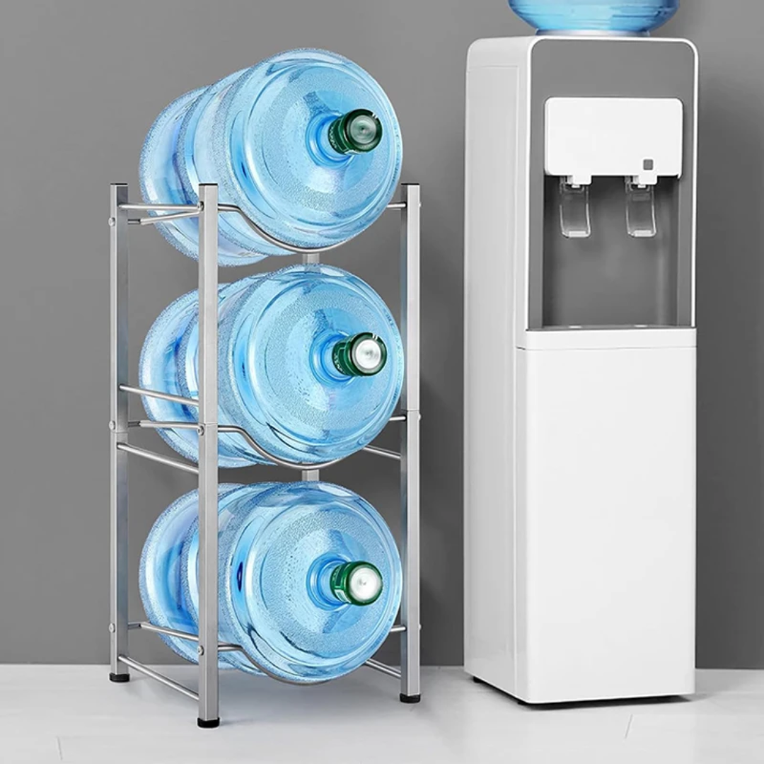 3-Tier Water Bottle Holder Rack