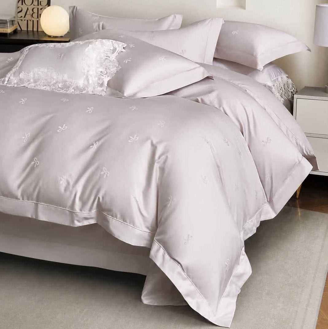 Cotton Jacquard Duvet Cover Set King Size