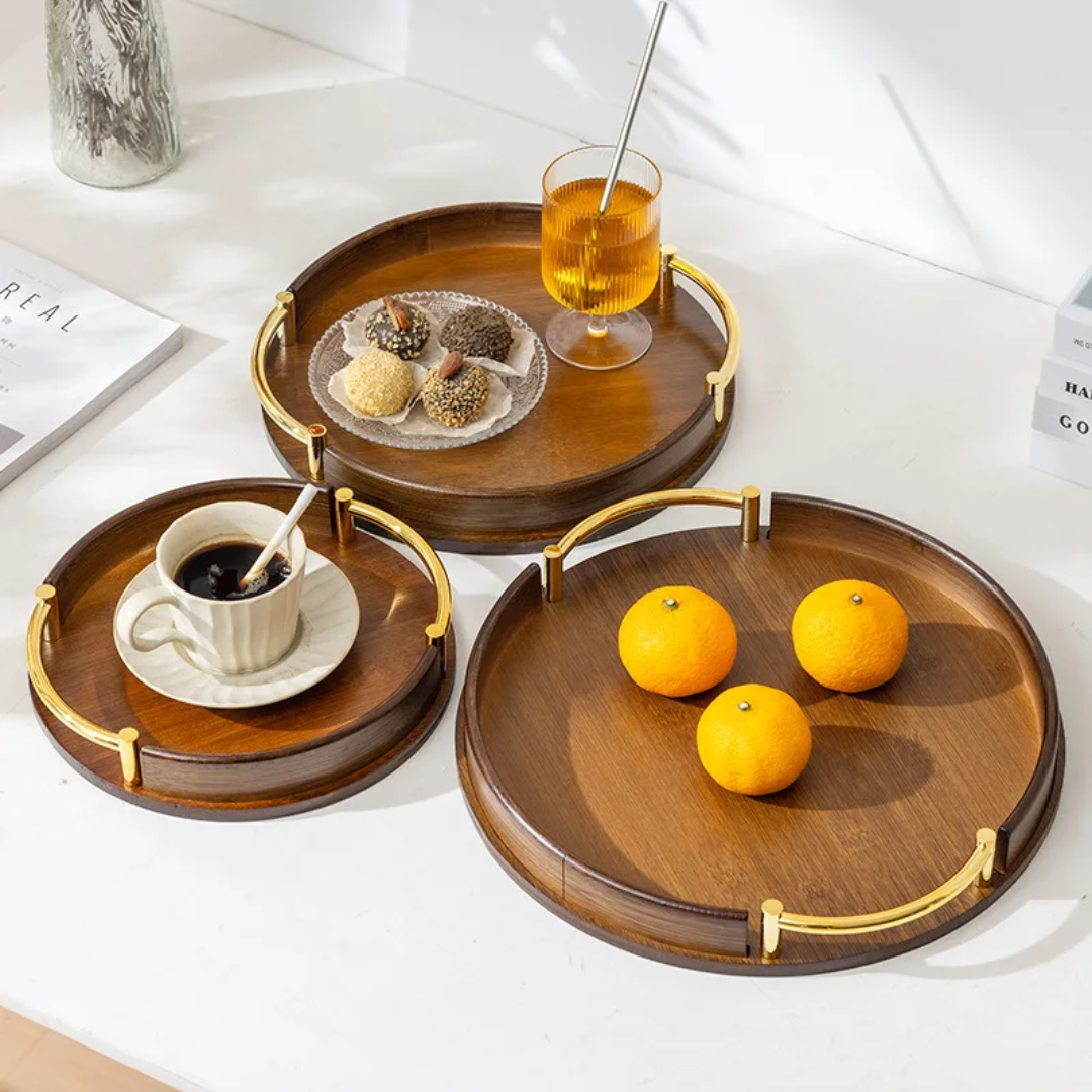 Multi-functional Bamboo Serving Trays