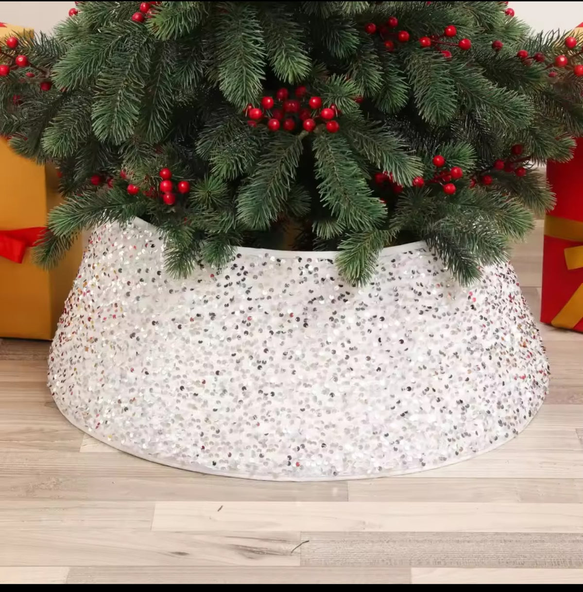 3D Christmas Tree Collar and Decorative Base Cover