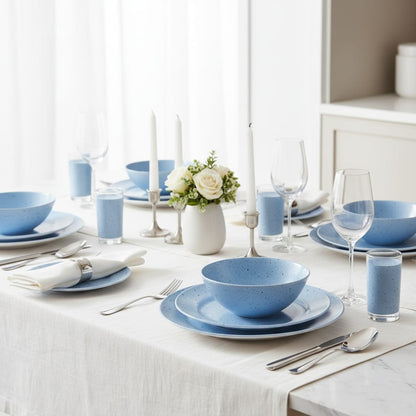 Luminarc Ingmar Blue 46Pc Dinnerware Set – V6605