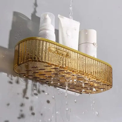 Acrylic bathroom shelf