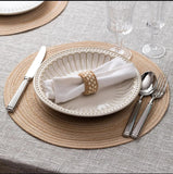 6Pcs Ramie Woven Table Mats Set