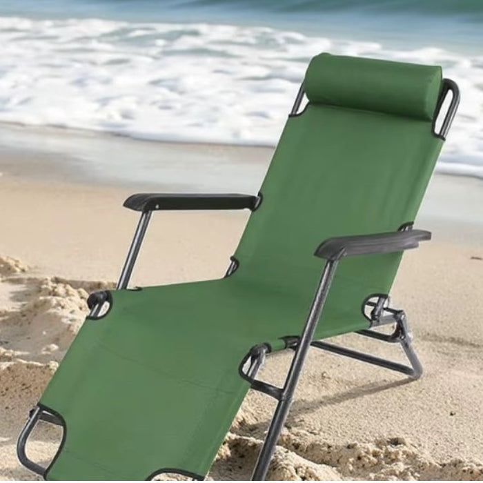 2-in-1 Portable Outdoor Camping Chair Bed