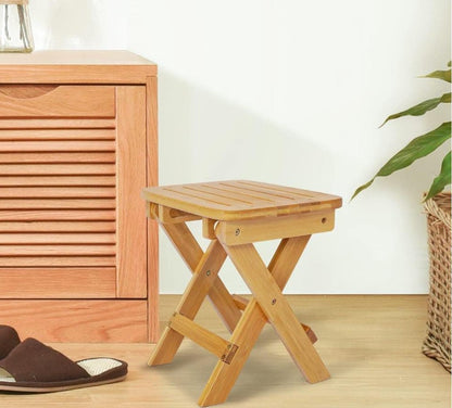 Bamboo Foldable Stool