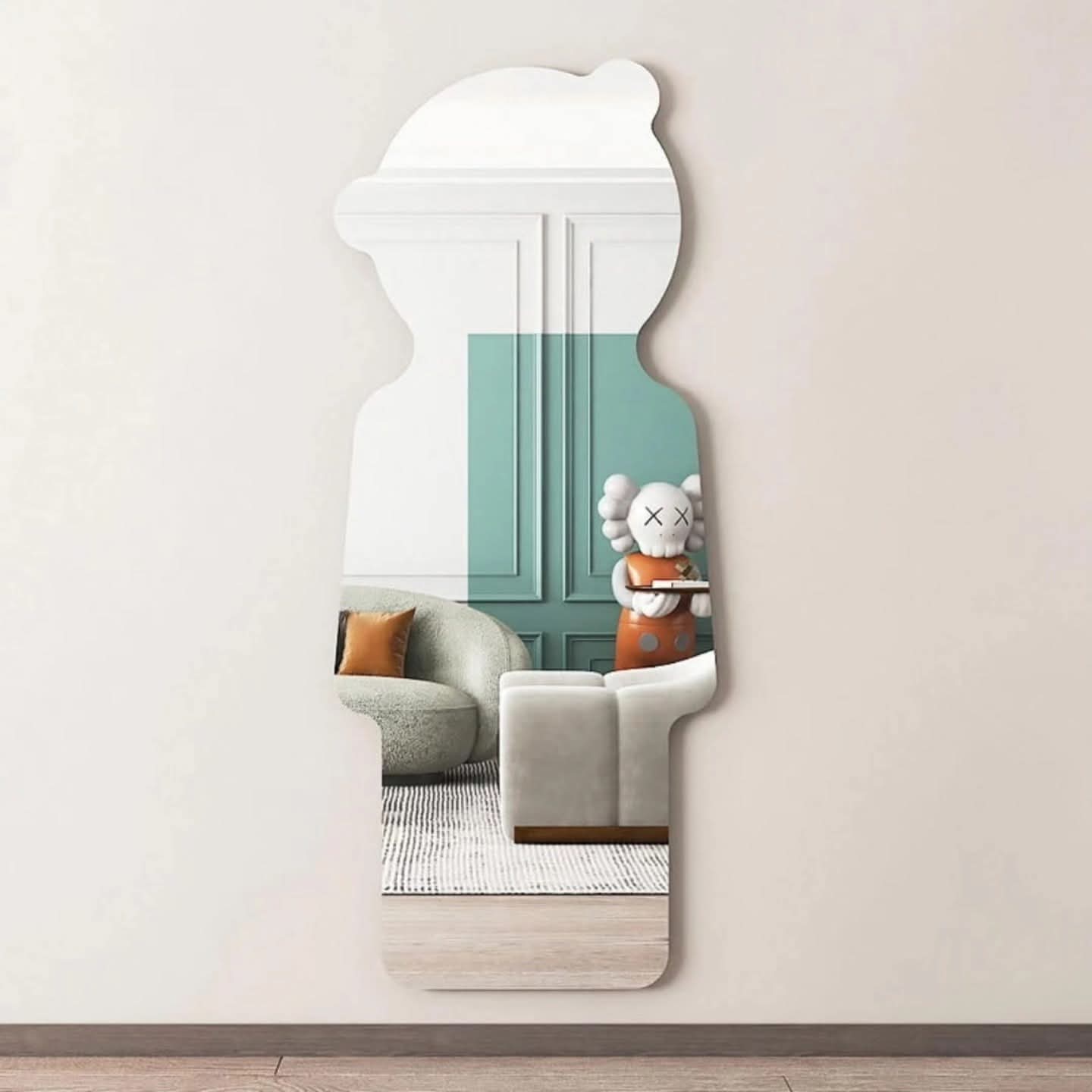 Dolly Shape Acrylic Mirror