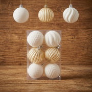 6cm Christmas Ball Ornaments Set of 6 in Colours as Shown in the Product Photo available in Nairobi, Kenya