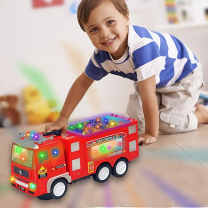 Kids Battery-Controlled Firetruck