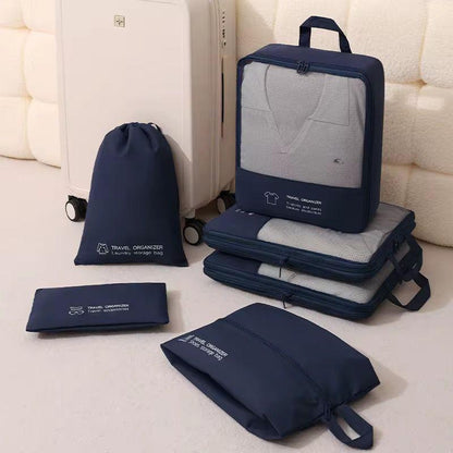 6-Piece Stylish Travel Luggage Storage Bag Set