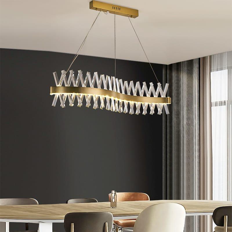 S Shaped  Chandelier