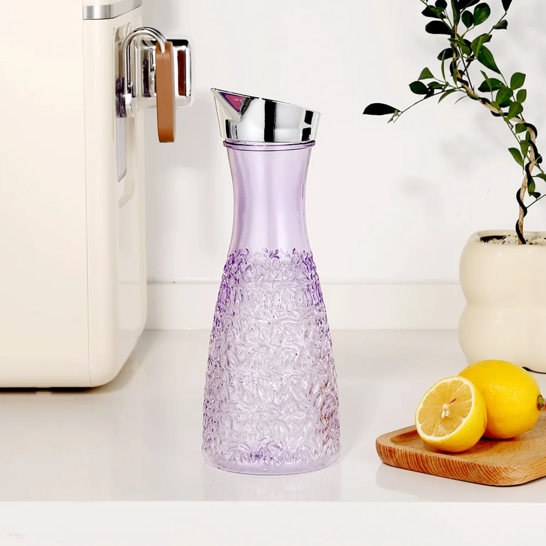 Embossed Acrylic Pitcher Jar