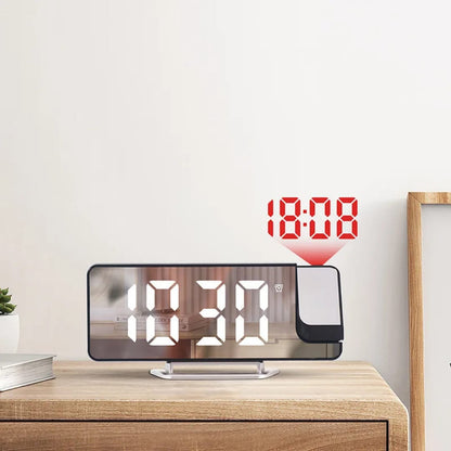 LED Digital Projection Alarm Clock