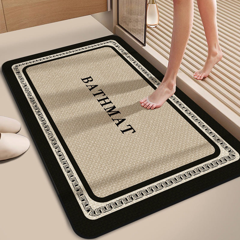 Absorbent Bathroom Door Mat