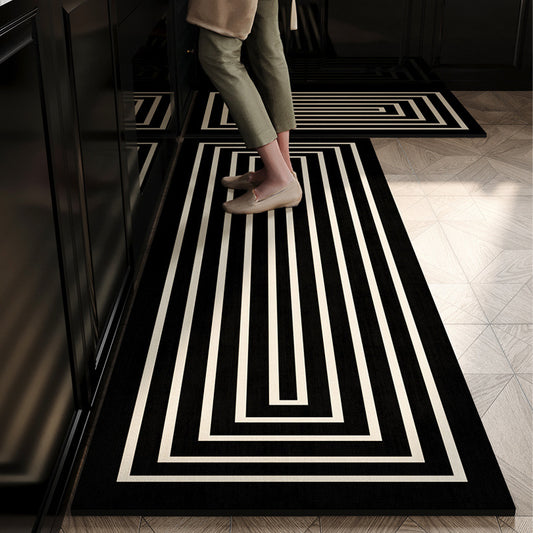 Large diatomite anti slip absorbent floor mat for kitchen and home use