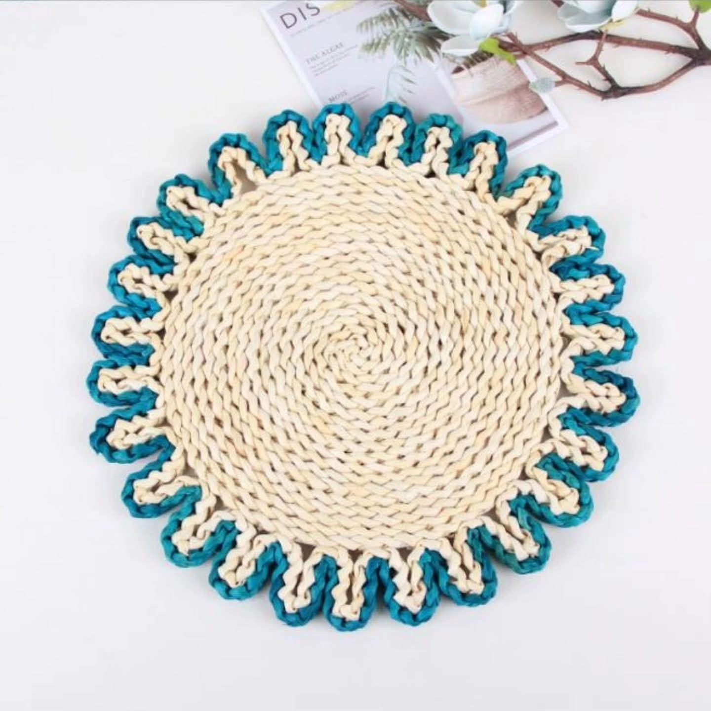38 cm Rattan Table Mats