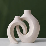 Snuggle Hollow Ceramic Vase