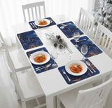 6Pc Marble Antislip Mat