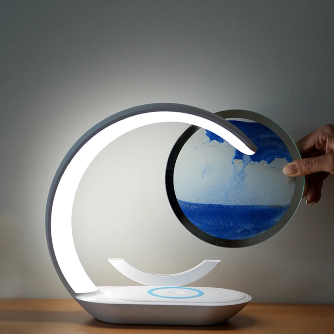 3D Sand Art Table Lamp