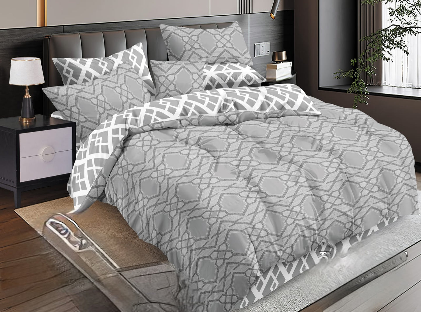 6 Piece Duvet Cover Set