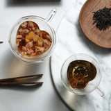 Heart Shaped Double Wall Borosilicate Coffee Mugs