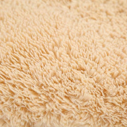 3-in-1 Fluffy Bathroom Mat Set