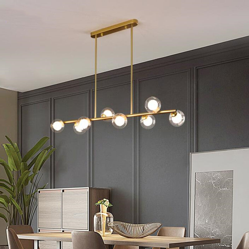 Horizontal Glass Bubble Pendant Light