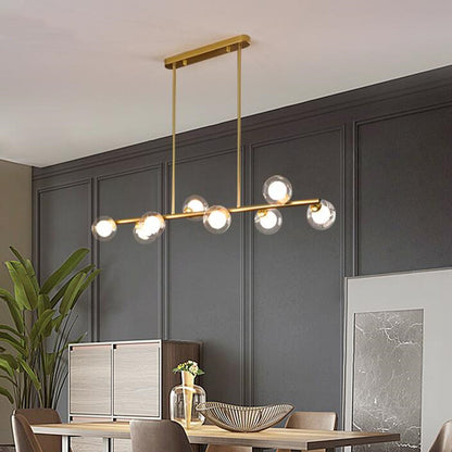 Horizontal Glass Bubble Pendant Light