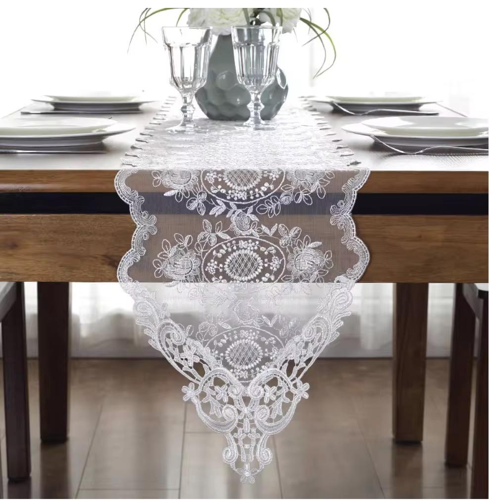 European Light Style Table Runner
