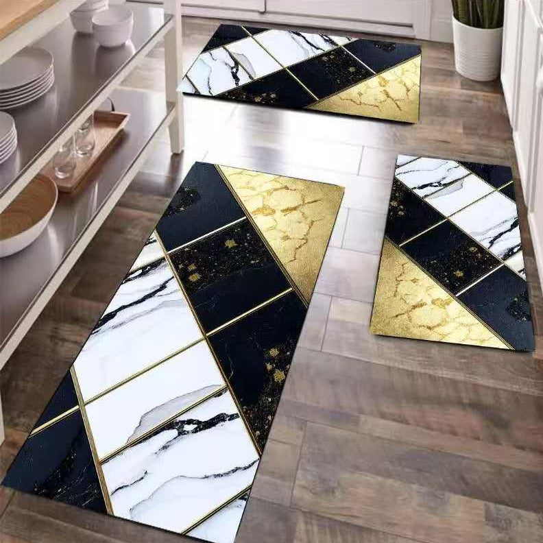 3 Piece Rubber Kitchen Mat Set