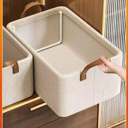 Storage Basket And Garment Organizer