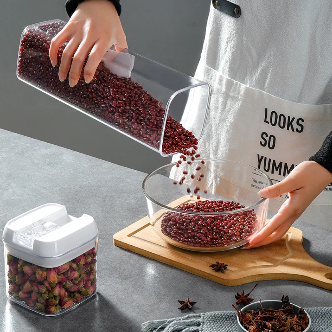 7Pcs Acrylic Food Storage Container Set