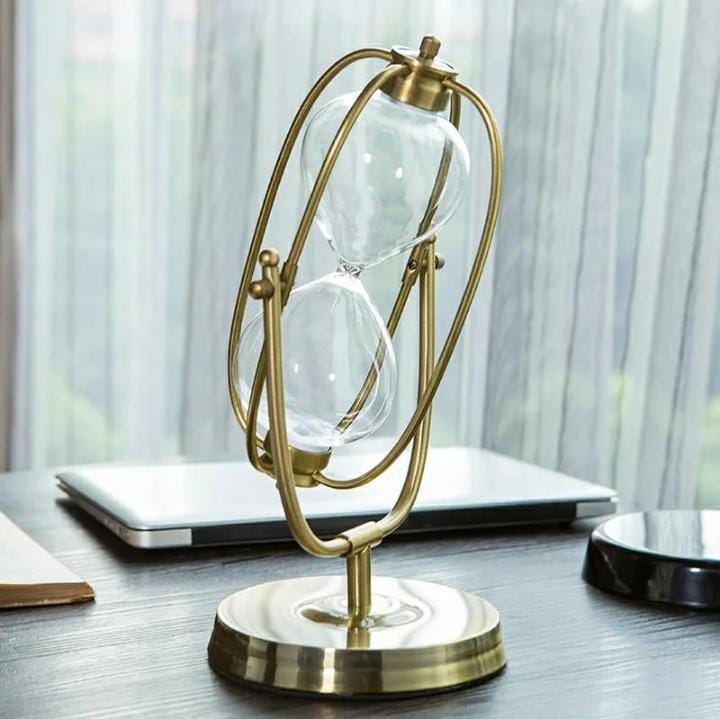 Metal 1 Hour Hourglass Sand Timer